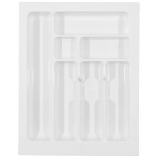 Wkład na sztućce do szuflady Organizer COMFORT 45 Biały