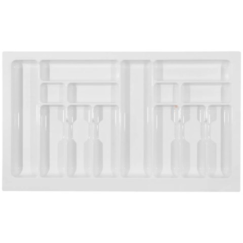 Wkład na sztućce do szuflady Organizer COMFORT 90 Biały