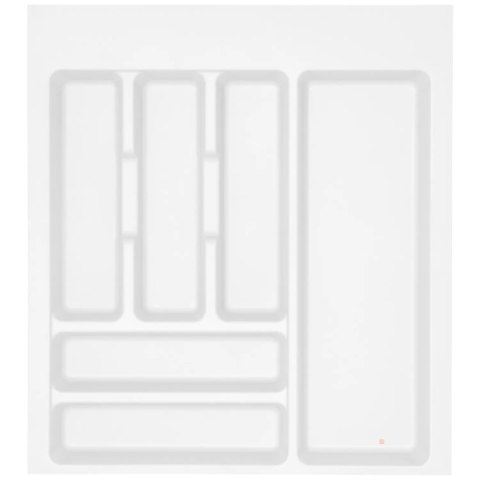 Wkład na sztućce do szuflady Organizer OPTIMA 50 Biały EMUCA