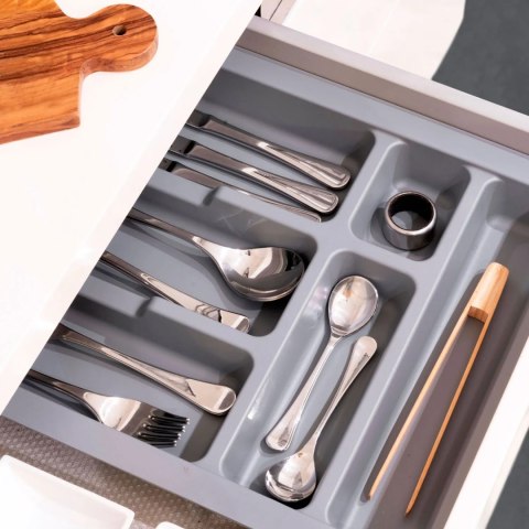 Wkład na sztućce do szuflady Organizer OPTIMA 80 Biały EMUCA