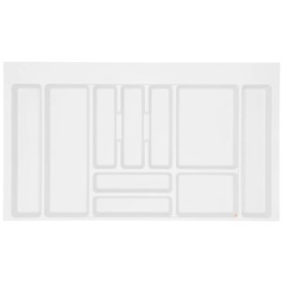 Wkład na sztućce do szuflady Organizer OPTIMA 90 Biały EMUCA