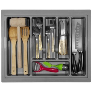 Wkład na sztućce do szuflady Organizer STANDARD 60 Szary