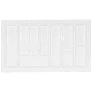 Wkład na sztućce do szuflady Organizer STANDARD 80 Biały