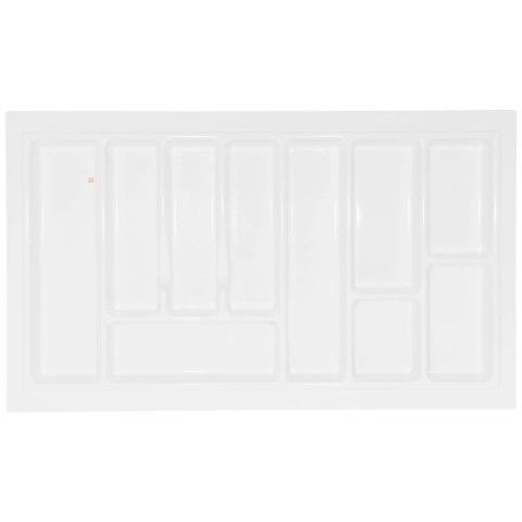 Wkład na sztućce do szuflady Organizer STANDARD 80 Biały