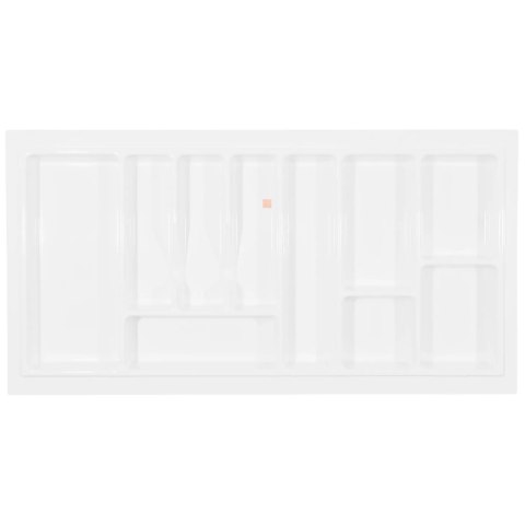 Wkład na sztućce do szuflady Organizer STANDARD 90 Biały
