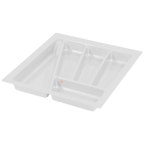 Wkład na sztućce do szuflady Organizer VERSO 45 Biały