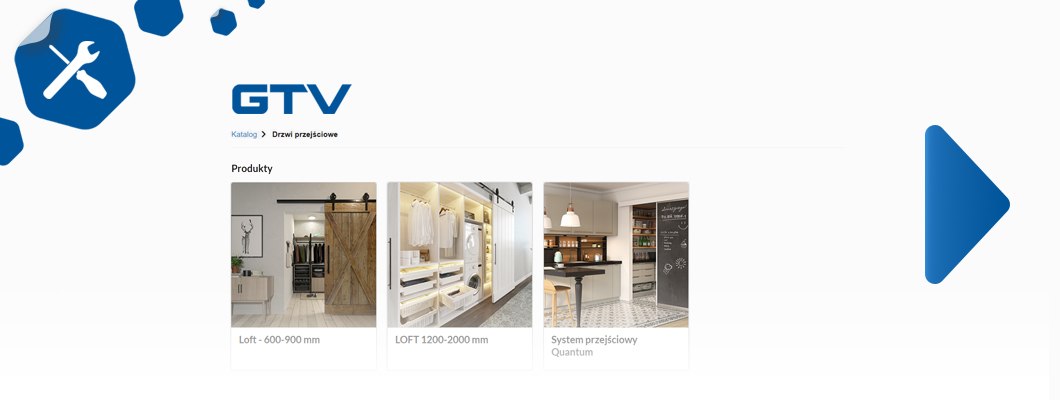 Konfigurator drzwi przesuwnych GTV