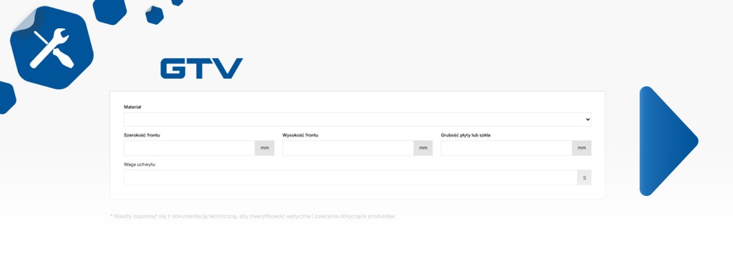 Kalkulator podnośnik&oacute;w GTV